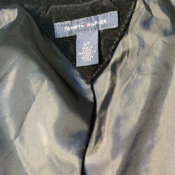 Black velvet Tommy blazer - Picture 3 of 4